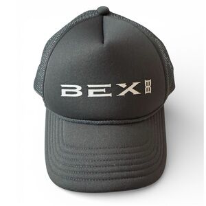 BEX Dark Gray SnapBack Mesh Trucker Hat